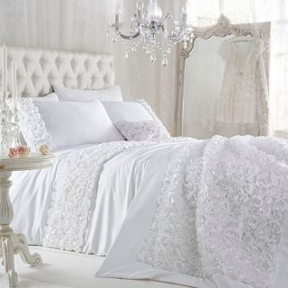 Star by Julien Macdonald White Antoinette bed linen