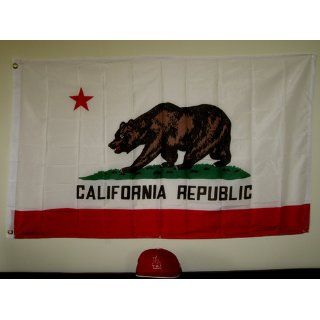 California State Flag 3 x 5 NEW CA REPUBLIC Banner  Outdoor Flags  Patio, Lawn & Garden