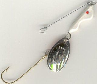 Carlson Erie Dearie Original White Fishing Lure, 3.8 Ounce  Fishing Spinners And Spinnerbaits  Sports & Outdoors