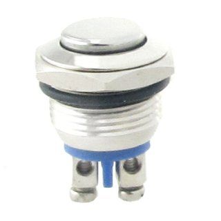 Normally Open NO N/O 16mm Metal Momentary Round Push Button Switch AC 250V 3A