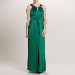 Ariella London Emerald Willow Jersey Long Dress