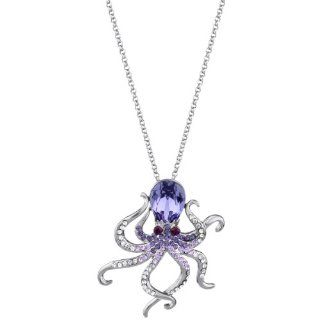 Neoglory Fashion Jewelry Exaggeration Squid for Women Necklace Jewelry Gift Pendant Necklaces Jewelry