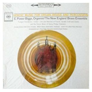 heroic music for organ, brass and percussion LP Music