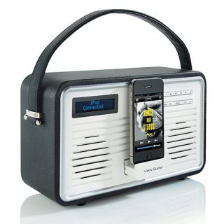 Viewquest Viewquest Retro DAB Radio with iPod dock in black
