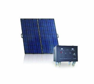 Sainty International GES OFG 600A Off Grid Indoor/Outdoor Solar Power System, 600 Watt  Solar Panels  Patio, Lawn & Garden