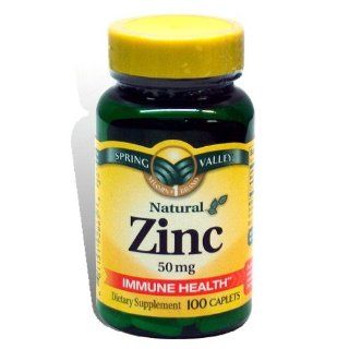 Spring Valley Zinc Supplement Health & Personal Care