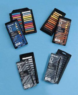 Quartet Alphacolor Soft Square Pastels, Multi Colored, 144 Pastels per Set (101006)  Artists Crayons 