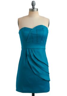 Teal Tides Dress  Mod Retro Vintage Printed Dresses