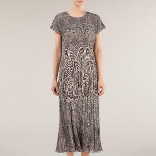 Windsmoor Mosaic Print Crinkle Dress