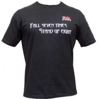 "Fall Seven" Slogan t shirt from Piranha Gear Clothing