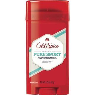 Old Spice Deodorant High Endurance, Pure Sport, 3.25 Ounce Sticks (Pack of 6) Health & Personal Care