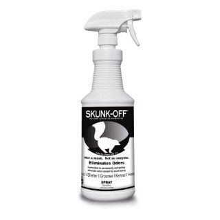 Skunk Off Liquid Soaker, 32oz  Pet Odor And Stain Removers 
