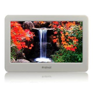 China Brand Media Players Ainol V5000HDR HD1080 4.3 Inch Touch Screen 4GB Android 2.3+Melis System Smart MP5 Player  White   Players & Accessories