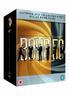 James Bond 50   22 Dvd Collection  Translated in Hebrew (new from factory) Movies & TV