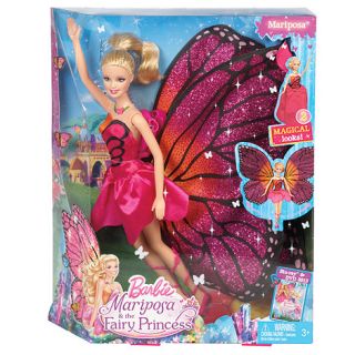 Barbie BARBIE Mariposa and The Fairy Princess MARIPOSA Feature Doll