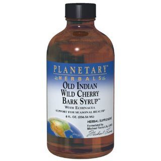 Planetary Formulas Old Indian Wild Cherry Bark Syrup, 8 oz Health & Personal Care