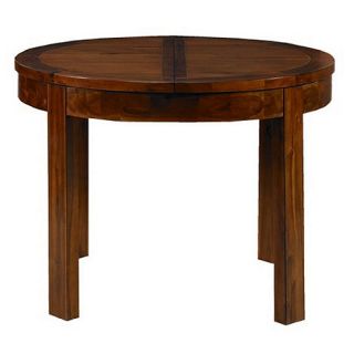 Acacia Elba round extending table