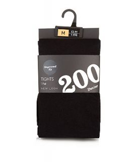 Black 200 Denier Tights