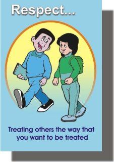 Respect   Treating Others the Way That You Want to Be Treated   Classroom Motivational Poster  Prints  