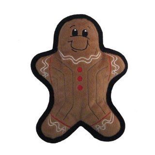 Kyjen Holiday Tuff Ones Gingerbread Man Plush Dog Toy  Toy Shoppe 