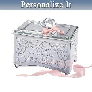 Granddaughter Personalized Music Box My Granddaughter, I Love You   Jewelry Music Boxes