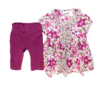 First Impressions Baby Girls Floral Tunic and Legging 2 Piece Set, 3 6 Months Clothing