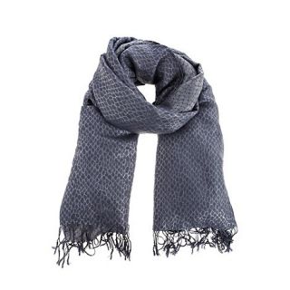 Oasis Oasis honeycomb jacquard scarf