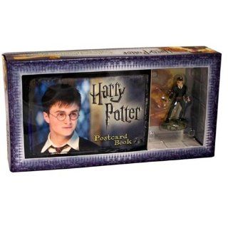Harry Potter Postcard Book with Limited Edition Harry Potter Figure Toys & Games