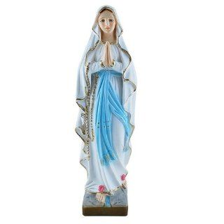 Our Lady of Lourdes Italian Statue, 7.5 inches   Our Lady Medal