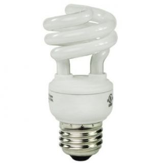 15 Watt CFL Light Bulb   Compact Fluorescent   Dimmable   60 W Equal   2700K Warm White   Min.   Start Temp. 0 Deg. F   80 CRI   67 Lumens per Watt   15 Month Warranty   GCP 074    