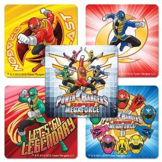 Power Rangers Super Mega Force Stickers   75 Per Pack Toys & Games