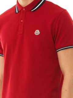 Cotton piqué polo shirt  Moncler