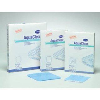 Aquaclear Adhesive Gel Sheet Dressing, Latex Free 1 7/8X3 Pad 3x4 Overall, 5 ea Health & Personal Care