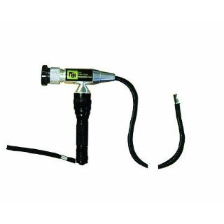 TPI 810 Aluminum Fiber Optic Inspection Tool, 52" Overall Length, 45 Degree Field of View, 50 to 140 degree F Machine Tool Inspection Mirrors