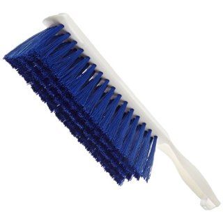 Carlisle 4048014 Sparta Spectrum Plastic Handle Counter/Bench Brush, Polyester Bristles, 8" Brush Length, 13" Overall Length, Blue Cleaning Brushes