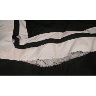 7 Pieces Caprice Black and White Hotel Comforter Bed in a bag Set Full or Double Size Bedding  