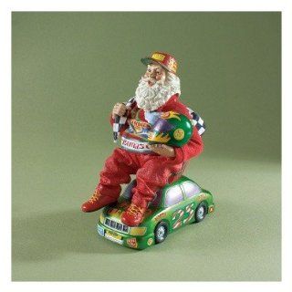 Santa Start Your Engine Car Christmas Collectible Figure   Possible Dreams American Artist Collection   Collectible Figurines