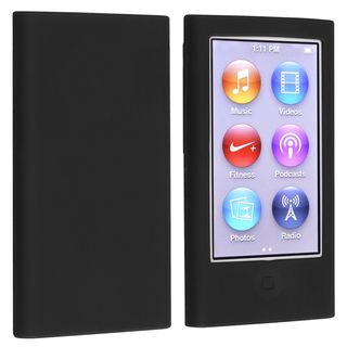 BasAcc Black Silicone Skin Case for Apple iPod nano Generation 7 BasAcc Cases