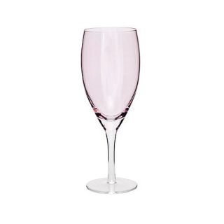 Denby Rose lustre red wine glass