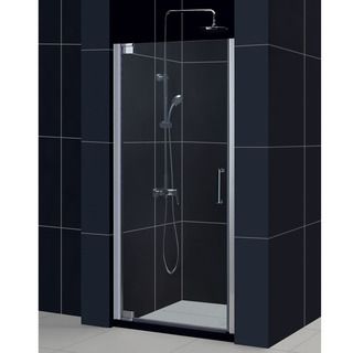 Dreamline Elegance 35.75   37.75 in. W x 72 in. H Frameless Pivot Shower Door DreamLine Shower Doors