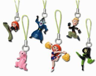 Disney Kim Possible Charms Set of 6 Vending Toys 