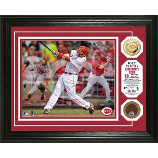 MLB Joey Votto 'Triple Play' Used Dirt Coin Photo Mint Highland Mint Coins