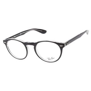 Ray Ban RB5283 2034 Black Transparent Prescription Eyeglasses Ray Ban Prescription Glasses