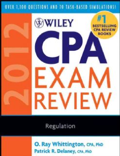 Wiley Cpa Exam Review 2012, Regulation (Paperback) CPA