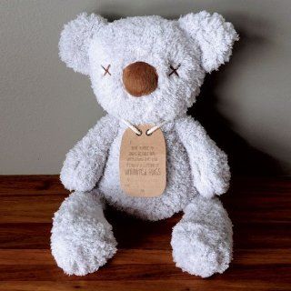Big Hugs Huggie Bear made of the most divinely soft fabric possible to bring comfort and style to the little one in your life  Baby Teether Toys  Baby
