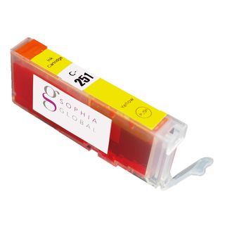 Sophia Global Compatible Canon CLI 251 Yellow Ink Cartridge Sophia Global Inkjet Cartridges