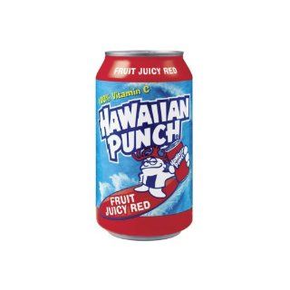 Hawaiian Punch Fruit Juicy Red, 12 Oz.   (Pack Of 12)  Fruit Juices  Grocery & Gourmet Food