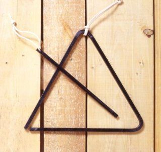 Metal Triangle Chime  Equestrian Equipment  Sports & Outdoors