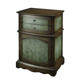 Creek Classics Dante Two Drawer One Door Cabinet Coffee, Sofa & End Tables