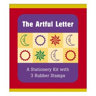 The Artful Letter A Stationery Kit With Three Rubber Stamps (Running Press Mega Mini Kits) Thomas Campbell II Books